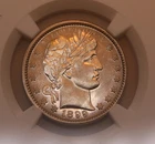 1899 PROOF PF60 NGC BARBER QUARTER SLABBED GRADED GORGEOUS LUSTER!