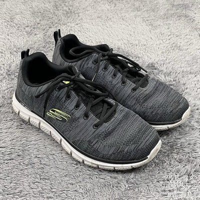 Skechers Shoes Sneakers Mens 10 Lite Weight Charcoal Gray Memory Foam 232298