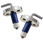 Adjustable hinges high fixing stainless steel for thermosetting toilet covers