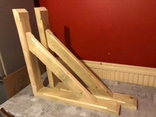 pair preassure treated gallow,porch,brackets, quality hand crafted.