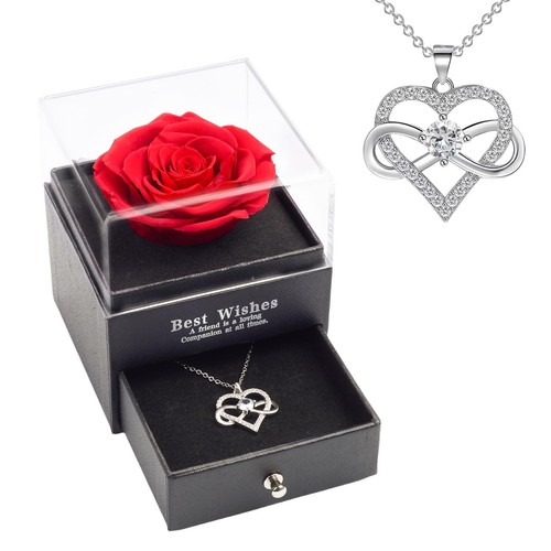 Valentine's Day Gifts for Girlfriend, Women, Mom, Wife, Forever Flowers Birth...