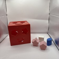 Playskool-Form Fitter Shape Sorter-1981-18 Blocks-Ages 1 1/2-5-Vintage-As Shown