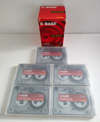 BASF 5er Set Data Tape Cartridge DC 6150 150MB