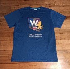 Williams Racing Great Britain Formula One Race Car t-shirt official merchandise