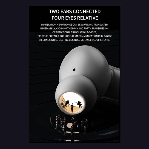 2025 Bluetooth AI Translator Earbuds 144 Languages Real-Time Translate Earphones - Picture 11 of 27