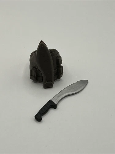 GIJoe Classified Series Recondo Machete & Leg Sheath Fodder 1/12 Scale