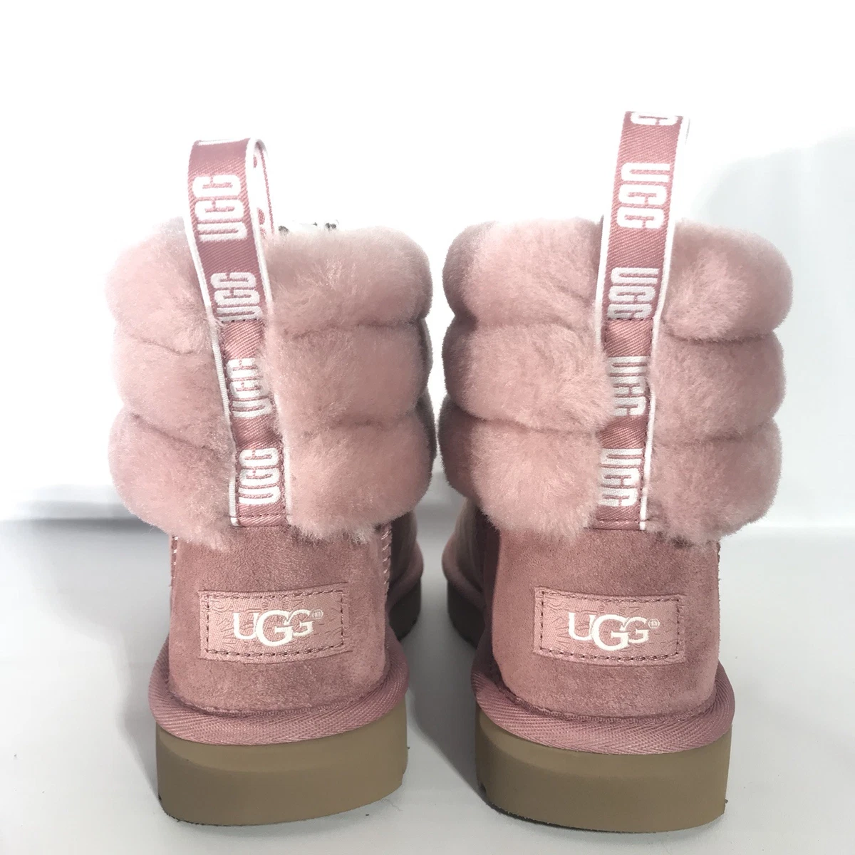 Fluff mini cheap quilted booties