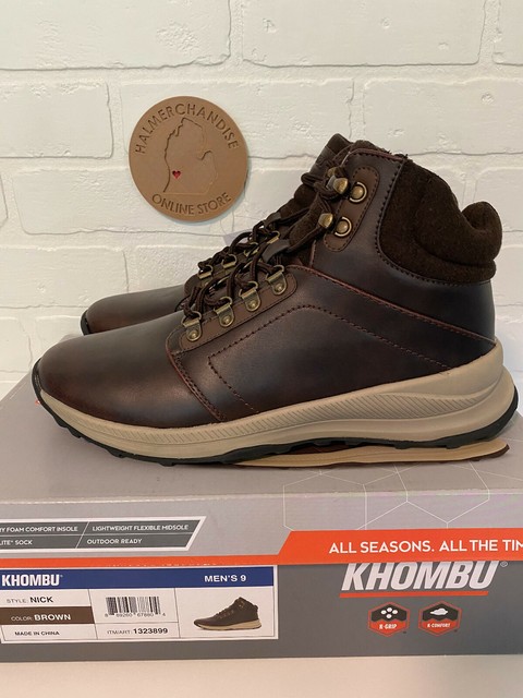 khombu leather hiker boots