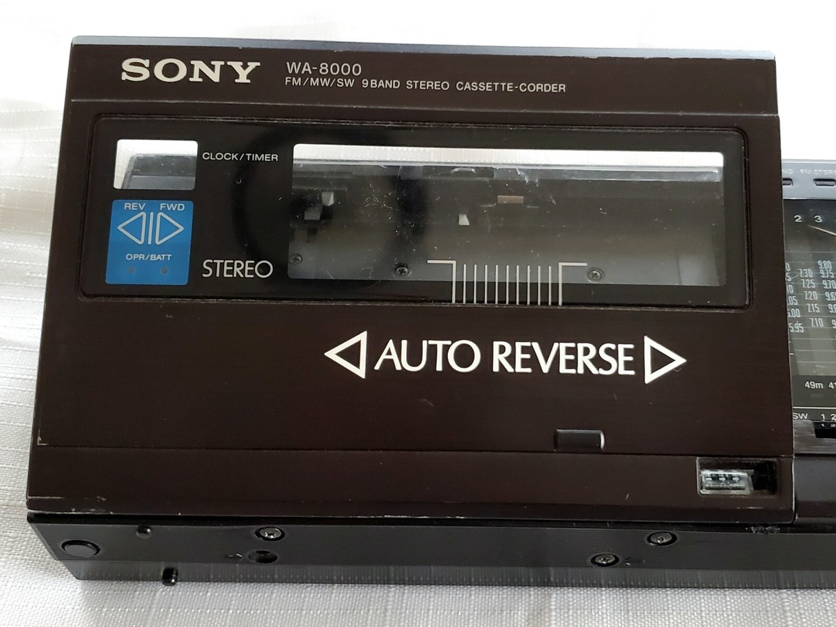 SONY WM-F2 FMステレオカセットコーダー　ジャンク SONY WM-F2 FMステレオカセットコーダー ジャンク parts only