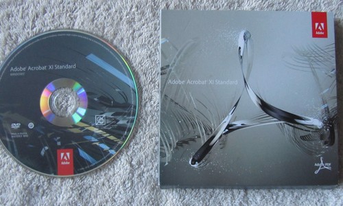 Adobe Acrobat XI 11 Standard Full Retail Version for Windows DVD & Serial Number