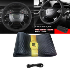 15inch Steering Wheel Cover Leather Fit Ford Explorer 1996-2001 Ranger 15inch Steering Wheel Cover Leather Fit Ford Explorer 1996-2001 Ranger