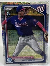 2024 Bowman Chrome 1st Bowman Mojo Refractor Angel Feliz