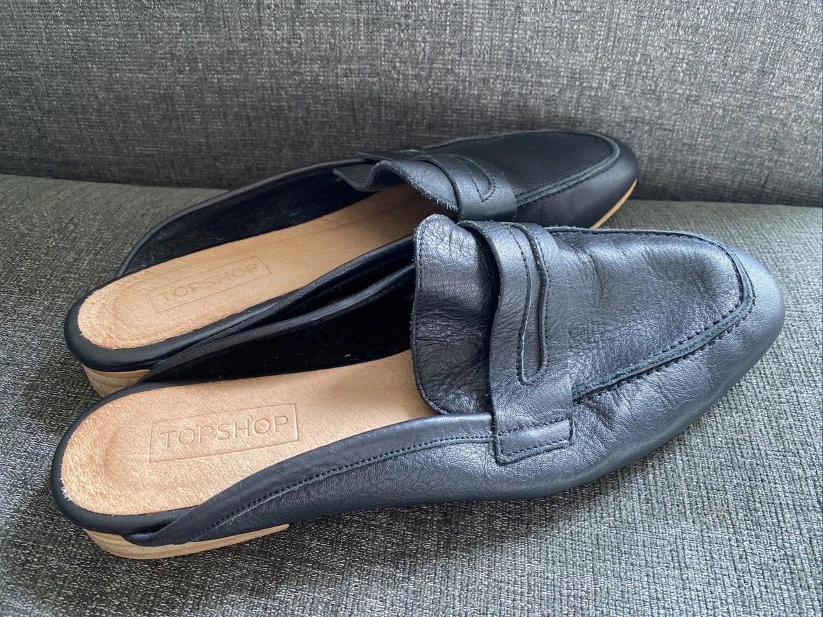 Topshop flat shop mules