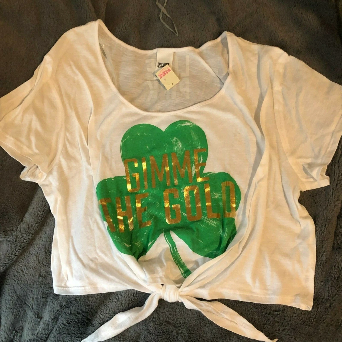 St patrick's hotsell day crop hoodie