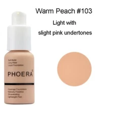Phooera Flawless Long Lasting Full Coverage Foundation Liquid Matte Concealer
