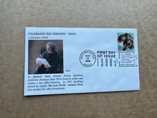 US Celebrate Century FDC #3191 (1990-09) +Jurassic Park +Seven Spielberg +Dino