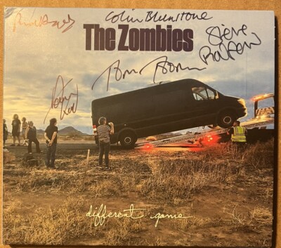 The Zombies-- Different Game- CD.  Signed  on front of the CD cover. No C.O.A.