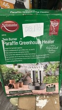 Ambassador Twin Tower Paraffin greenhouse Heater Twin Burner DAMAGED