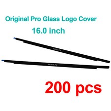 200PCS New LCD Trim Bezel Front Cover Logo Glass for MacBook Pro 16" A2141 2019