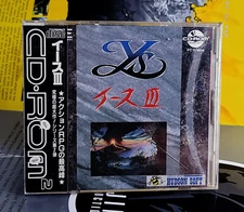 PC Engine Ys III イースIII: ワンダラーズ フロム イース PCエンジン AUTHENTIC CD-ROM Turbo Duo