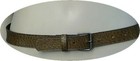  1" Wide Reptile Mottled Skinny Brown Belt Fits Small 28" Waist — photo 2