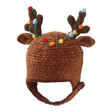 San Diego Hat Company - Infant Chenille Hat - Reindeer Antlers - 6-12 Months