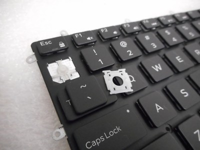 SINGLE KEY CAP+PLASTIC CLIP -Inspiron 7368 7378 P/N H4XRJ MODEL V154825AS1, HIAA