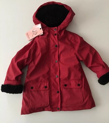 sherpa lined raincoat