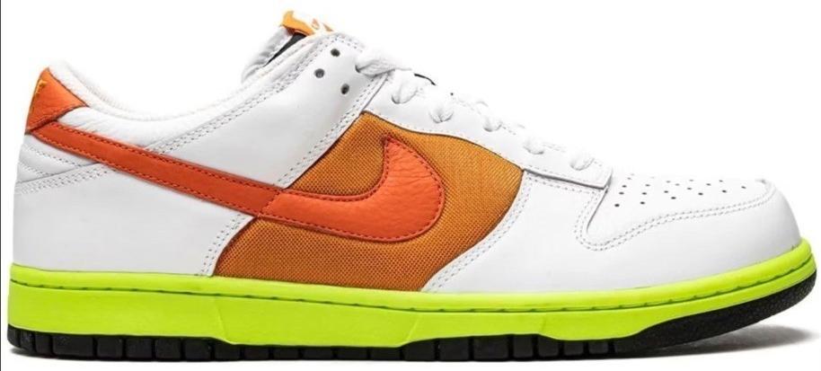 Nike Dunk Low White Orange Blaze W for sale | eBay