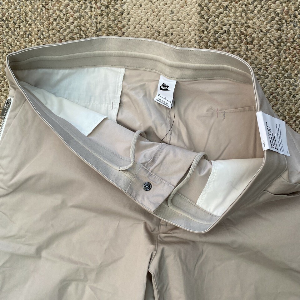 Nike Sportswear Style Essentials Men's Unlined Cropped Pants Cream Size