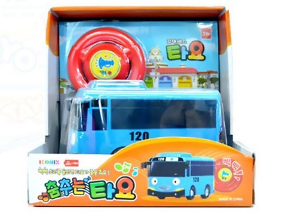 Little Bus DANCING TAYO Sound Sensor Melody Smart Moving Bus Kids