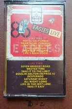 The Eagles - LIVE - Cassette Tape - Glenn Frey - Don Henley