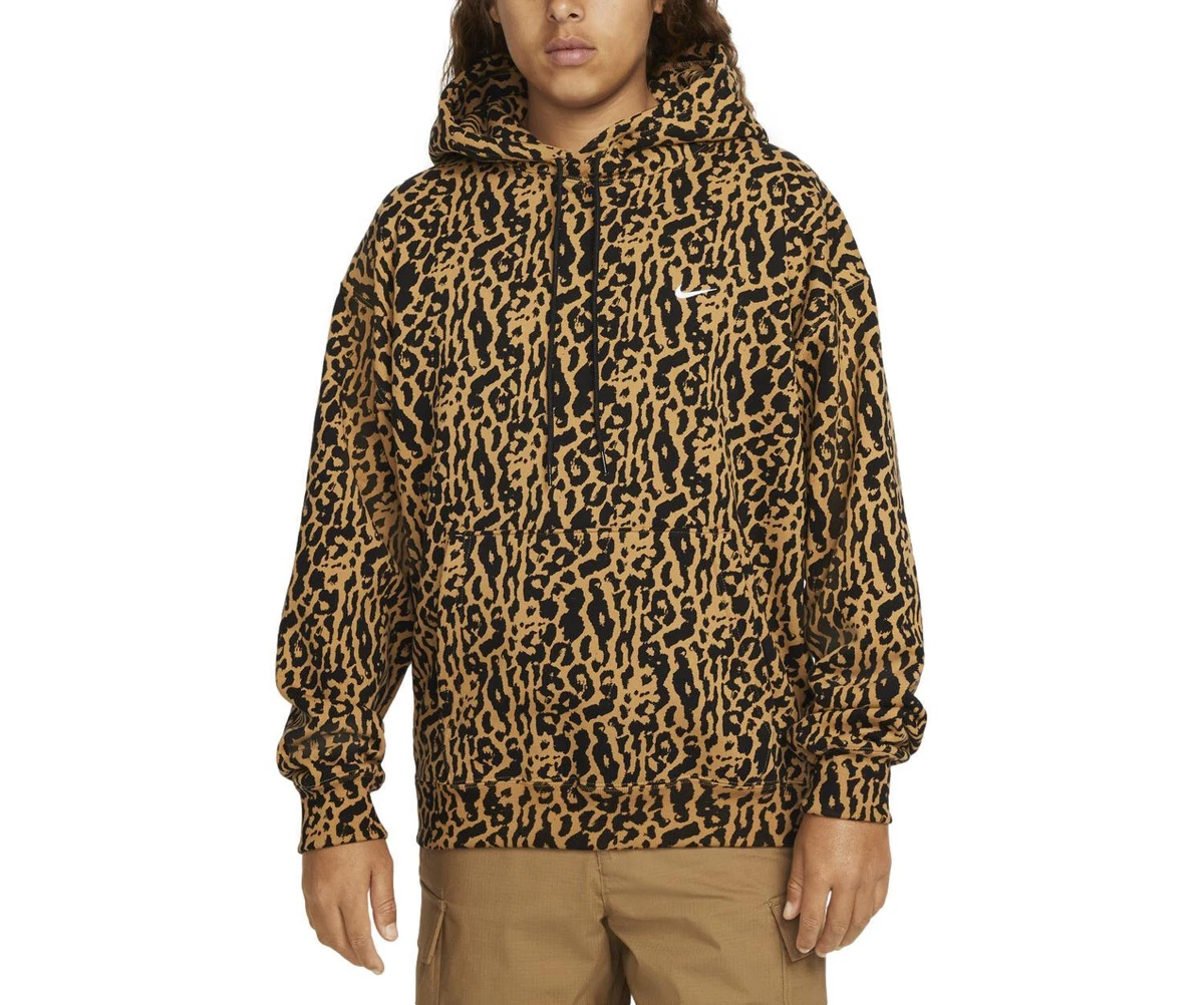 person Rusland Slagskib Nike Men&#039;s SB Fleece Animal Print AOP Heavyweight Hoodie Sweatshirt  DQ7314 RARE | eBay