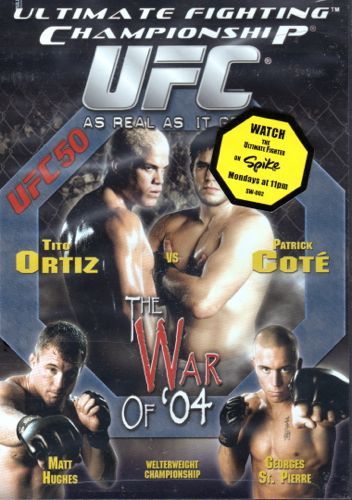 UFC ULTIMATE FIGHTING CHAMPIONSHIP WAR OF '04 DVD NEW SEALED ST. PIERRE HUGHES - Picture 1 of 2