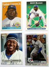 2019 Topps Stadium Club Baseball  Lot of 4 Vladimir Guerrero Jr Rookies! Toronto