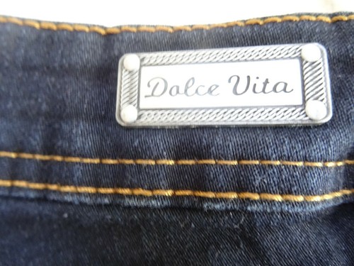 DOLCE VITA Jean Knee-Length Shorts Dark Denim Size 11/12 - Picture 11 of 12