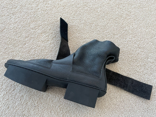 TRIPPEN German Designer Black Leather Boots-size 41/10 NEW IN BOX - Picture 9 of 24