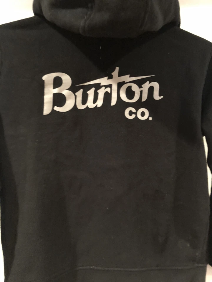 Burton мальчиков толстовка полный молнии флисовая куртка с капюшоном мальчиков молодежи M (10/12) - Изображение 4 из 4