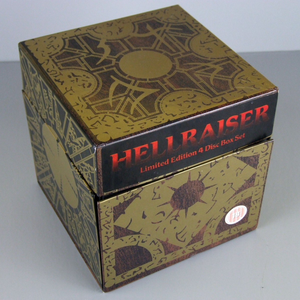 Hellraiser Trilogy Limited Edition Cube 4-Disc Box Set Anchor Bay