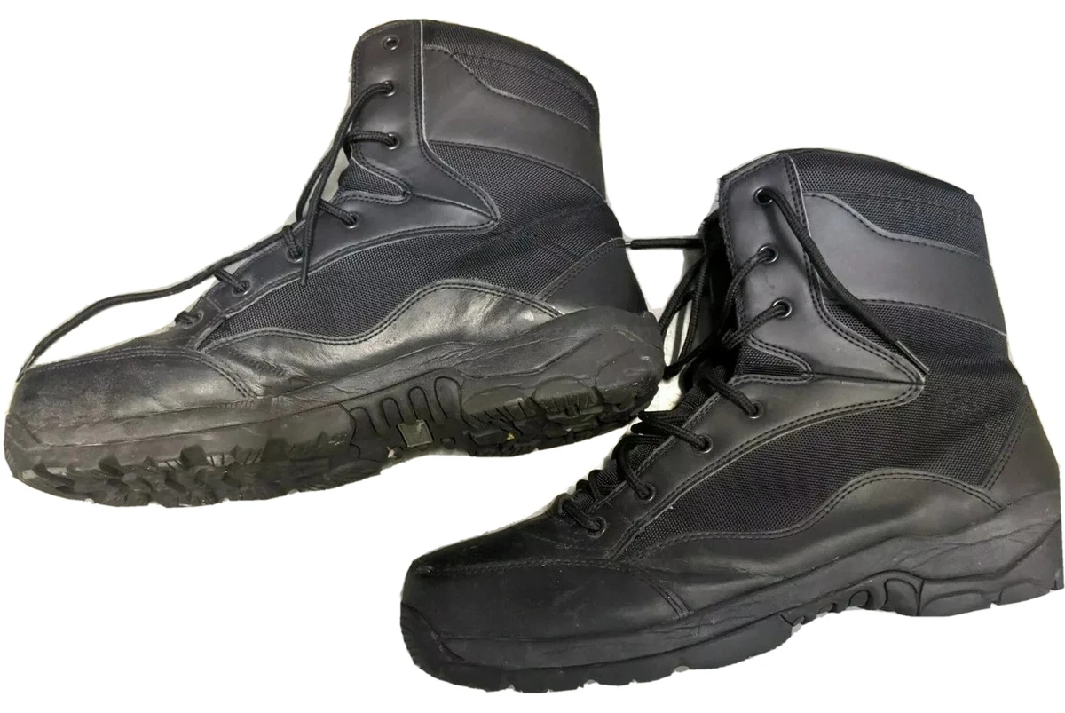 Interceptor Mens Size 14 Tactical Footwear Boots Side Zipper