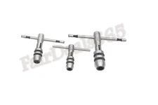 Adjustable T-Handle Tap Wrench Set Of 3 Pieces M1-M4, M4-M8, M6-M12