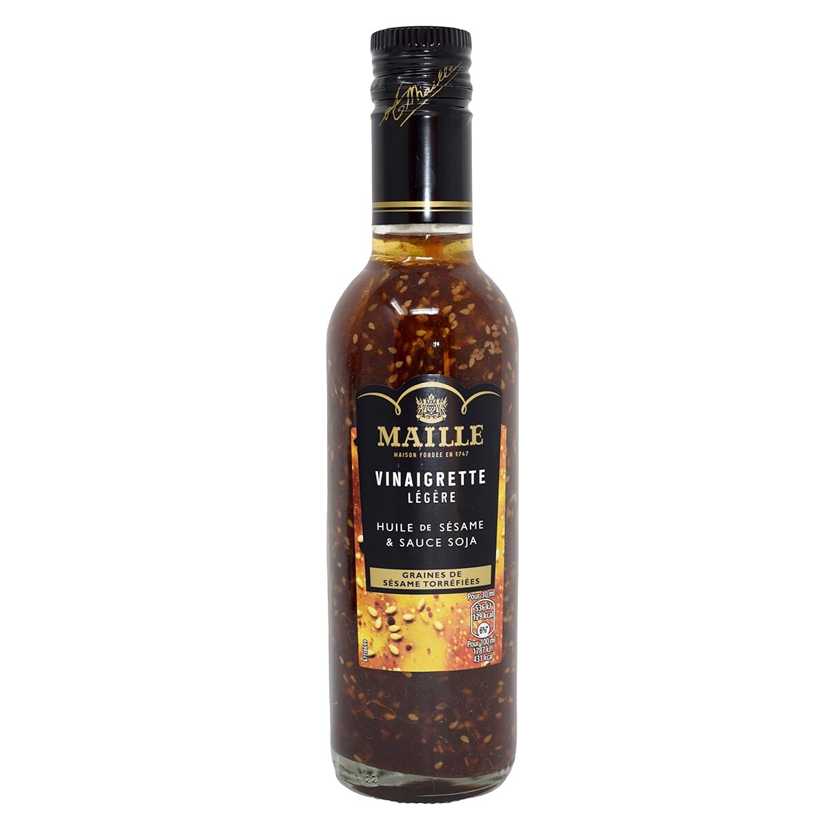 Maille Vinaigrette Salatdressing mit Sesam und Soja 360 Milliliter