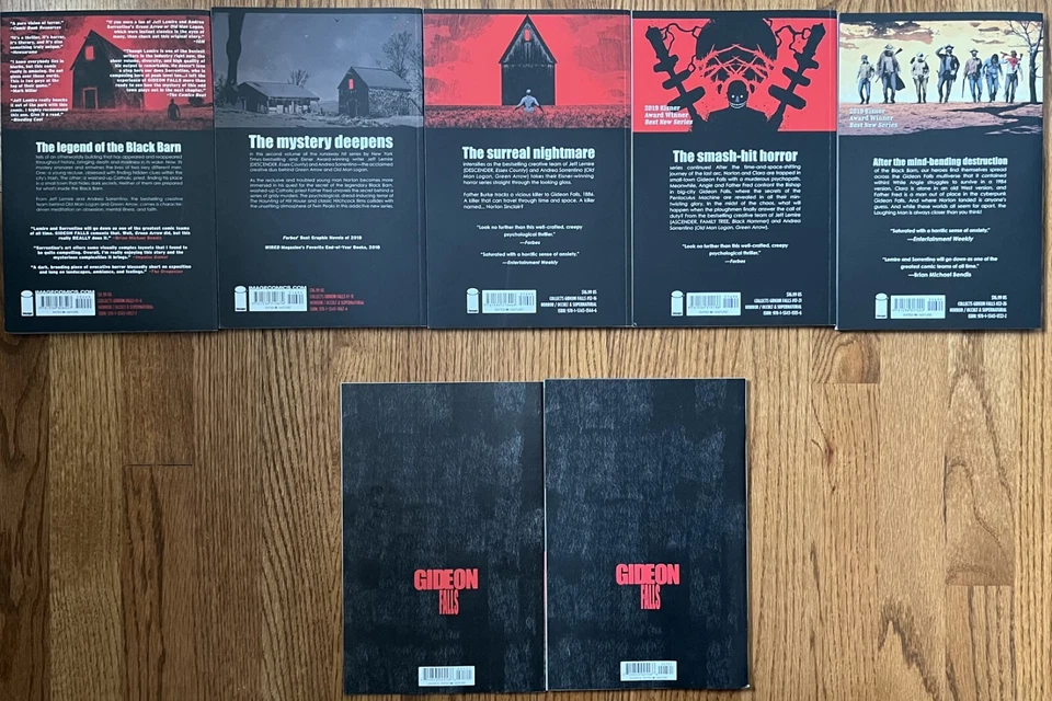 *ПОЛНАЯ СЕРИЯ!* Gideon Falls том 1-5, выпуски No21 и 27 от Lemire & Sorrentino - Изображение 3 из 4