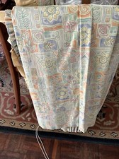Vintage Designer Guild Bespoke Curtains with matching Swag & Tails Tie-Backs