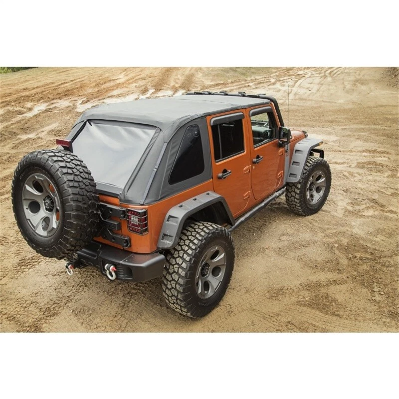 Rugged Ridge 13750,38 techo blando sin arco para Jeep Wrangler JK 2007-18 4 puertas Foto 4 de 4