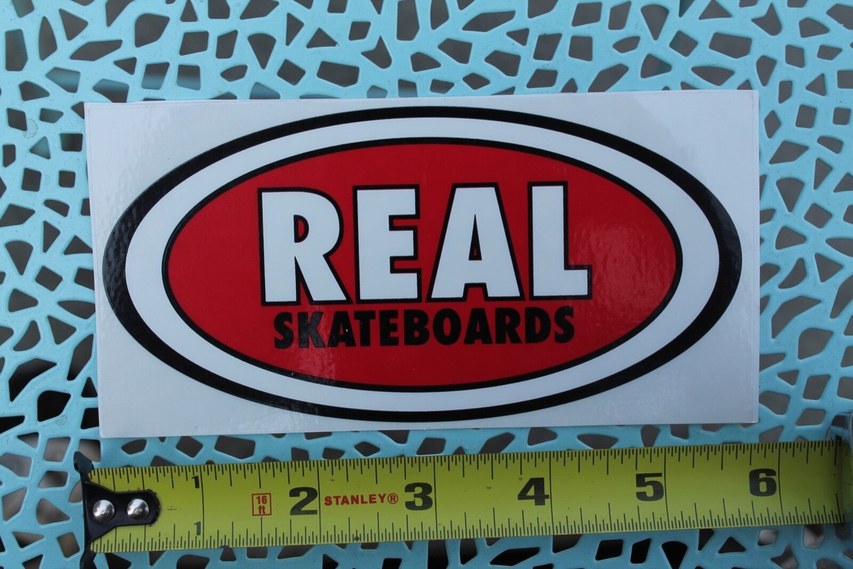 REAL skateboards 90s スウェット 90s Real Skateboards Oval logo Long Sleeve — PALLBEARER