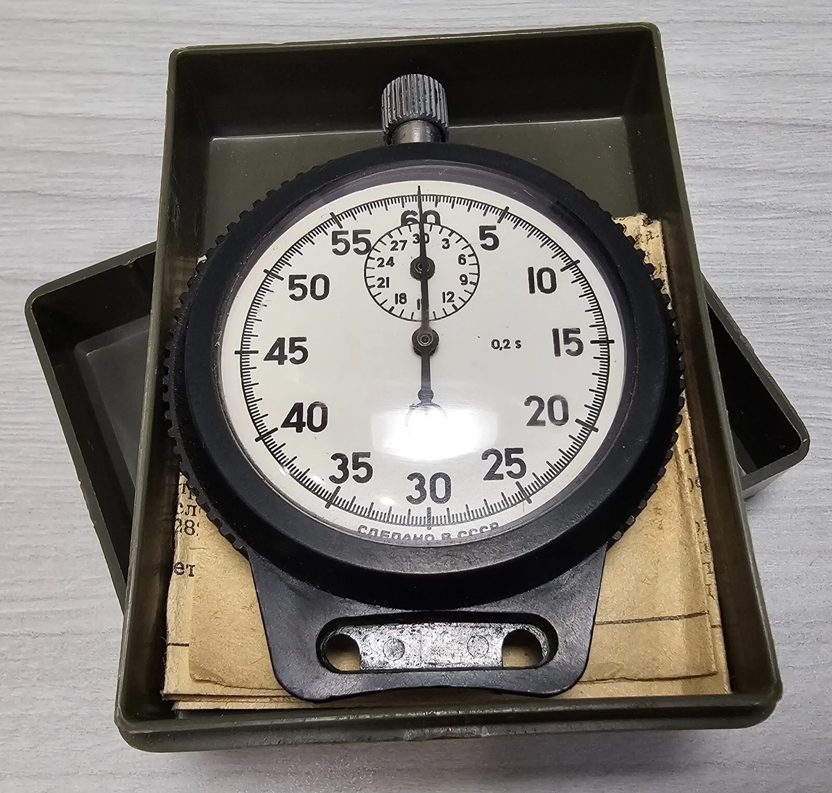 Chronomètre sportif silencieux avec lumière | 0.01... – Grandado