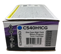 Lexmark C540H1CG Toner Original Cyan C540/C544/C546/X543 /X544/X545/X548 [A