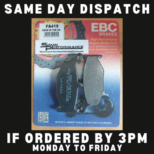 EBC Rear Brake Pads Organic  FA419