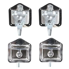 Trailer Door Latch T-Handle Lock Stainless Steel Keys for Trailer Door RV Cam...